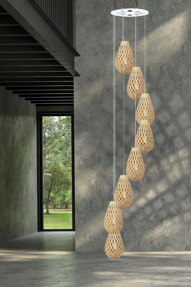 Suspensions - Suspension Luminaire : Lampe KOURA - MOAROOM - DAVID TRUBRIDGE