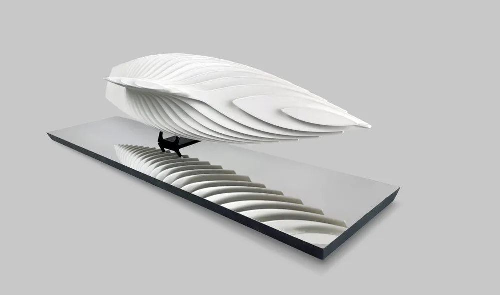 Sculptures, statuettes and miniatures - DR 06 White-Mirror - ANTOINE F.