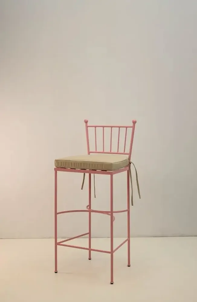 Lawn chairs - Wrought iron stool - GUADARTE