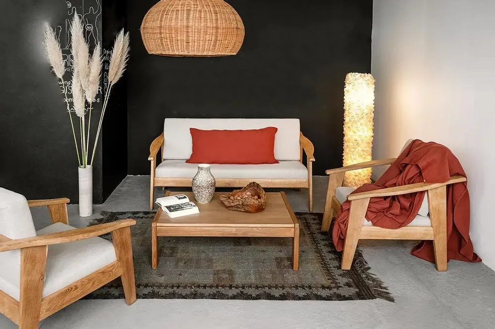 Coussins textile - Grand coussin en double gaze de coton. - LES PENSIONNAIRES