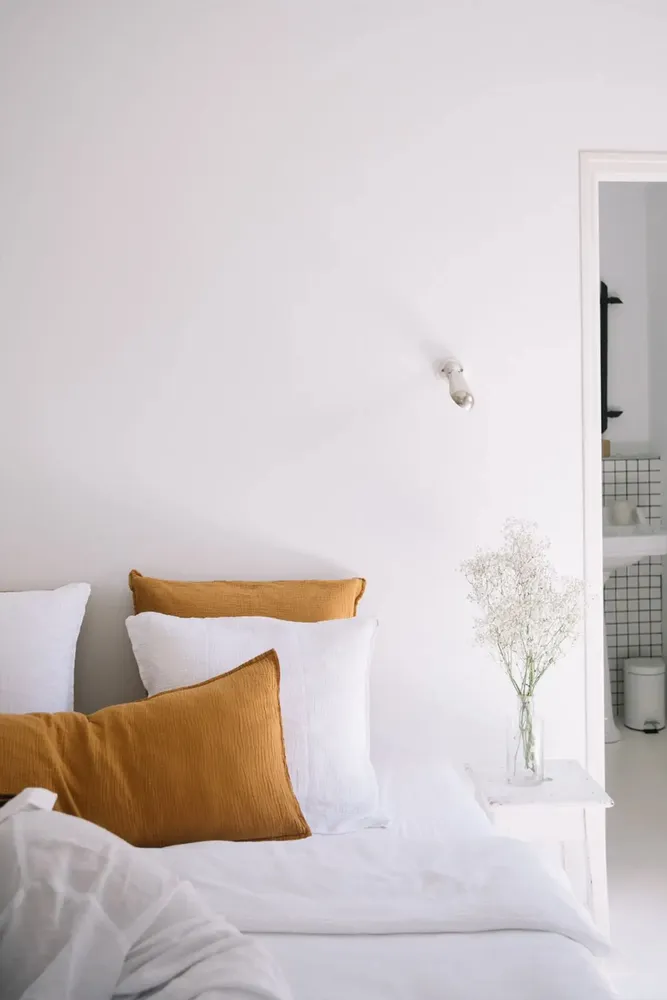 Linge de lit - Taie d'oreiller en double gaze de coton - LES PENSIONNAIRES