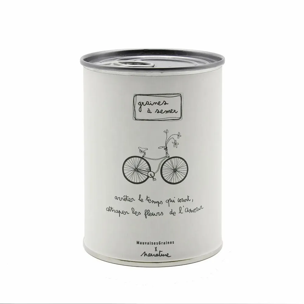 Decorative objects - Sowing kit\" Bicycle\” Made in France - MAUVAISES GRAINES