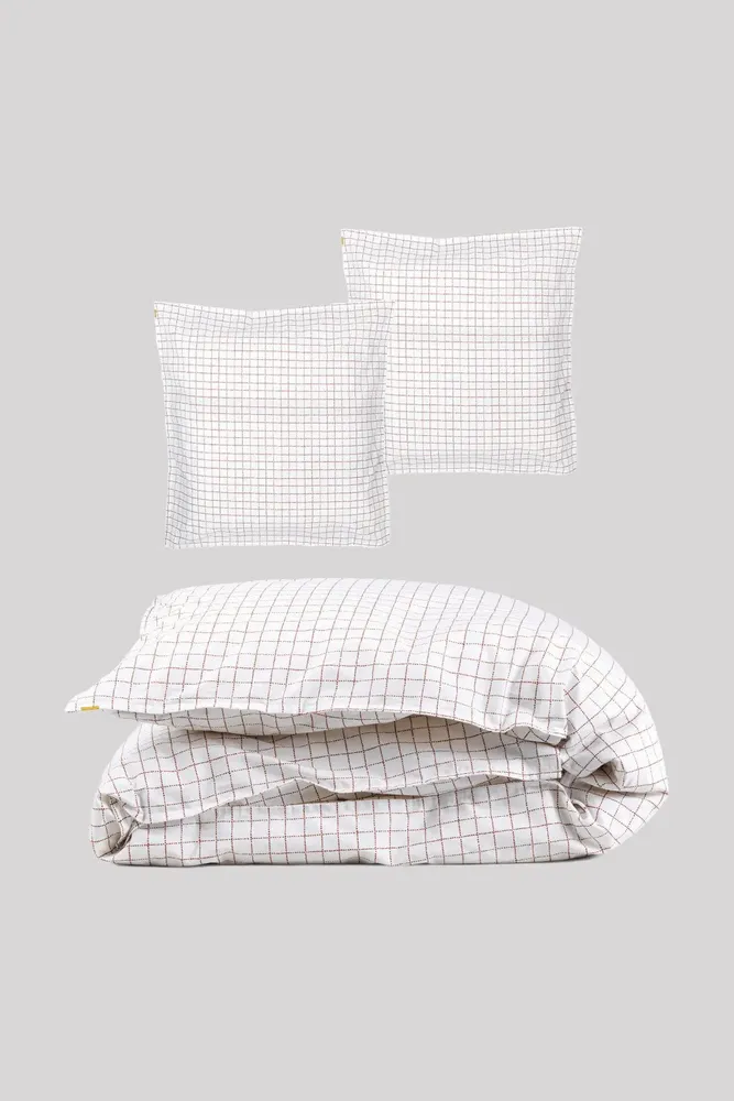 Linge de lit - Housse de couette en percale de coton bio - LES PENSIONNAIRES