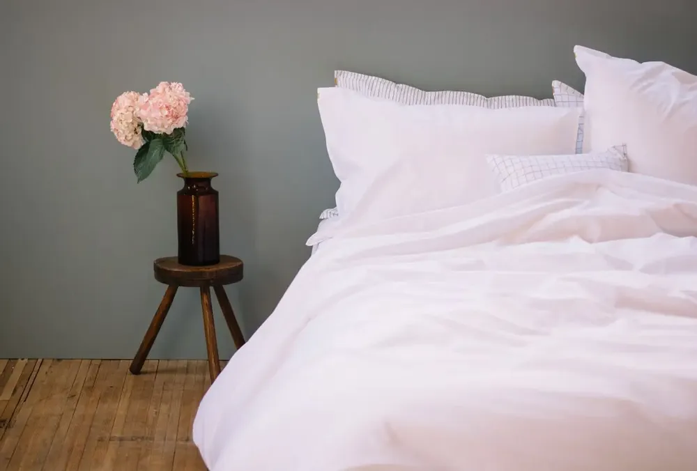 Linge de lit - Housse de couette en percale de coton bio - LES PENSIONNAIRES