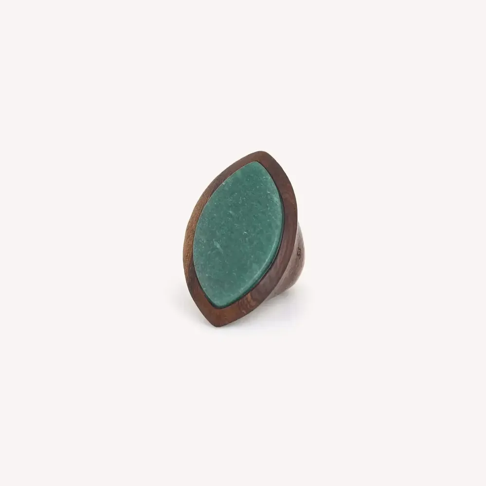 Jewelry - Robles ring T58 - Aventurine - NATURE BIJOUX