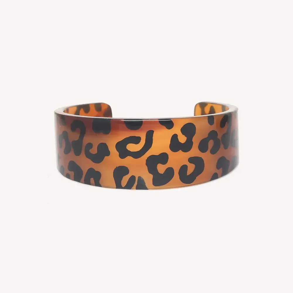 Jewelry - Golden horn rigid bracelet - Jaguar - NATURE BIJOUX