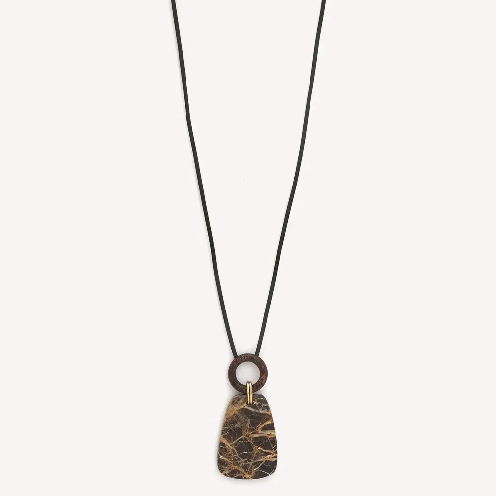 Bijoux - Collier long pendentif - Komodo - NATURE BIJOUX