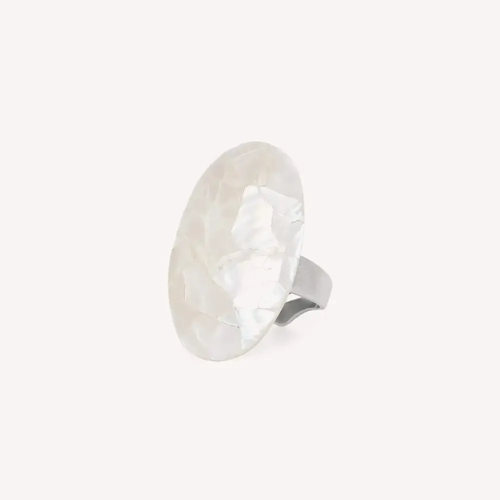Jewelry - Adjustable oval ring - Les Cyclades - NATURE BIJOUX