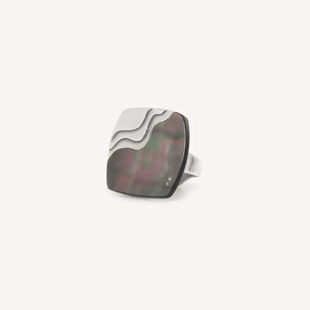 Jewelry - Square adjustable ring - Mindoro - NATURE BIJOUX