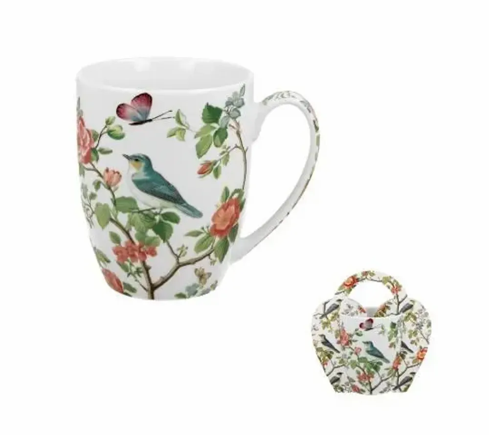 Objets de décoration - mug classic birds on branches - KARENA INTERNATIONAL