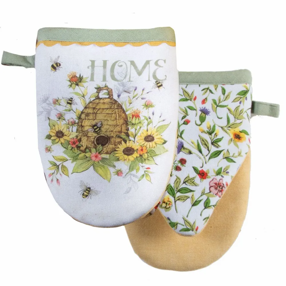 Torchons - essuies éponges bee floral - KARENA INTERNATIONAL