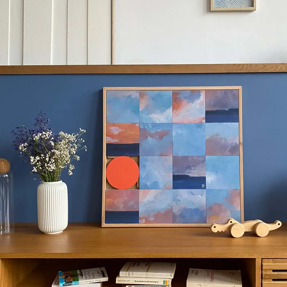 Paintings - NUAGES - TAQUIN