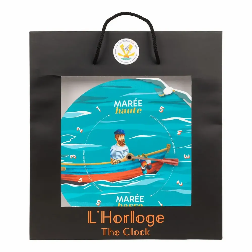 Objets de décoration - Horloge à marée Michel Bellepêche - LES RITOURNAILES
