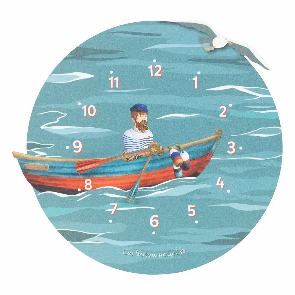 Horloges - Horloge temps Michel - LES RITOURNAILES