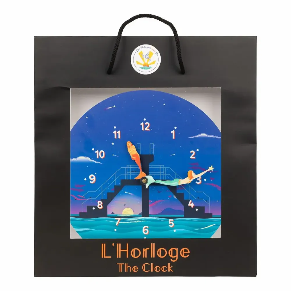 Horloges - horloge temps les Irènes - LES RITOURNAILES