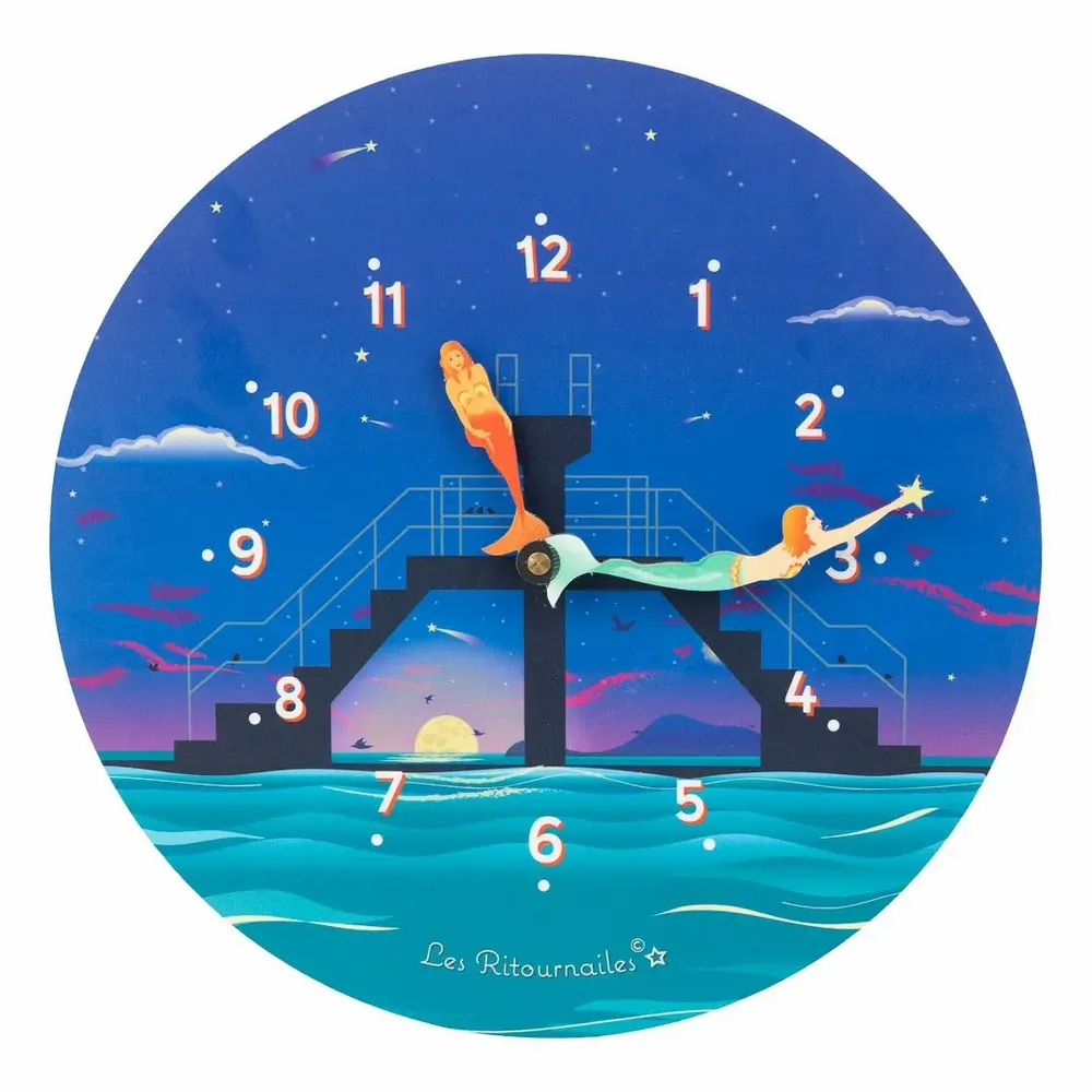Horloges - horloge temps les Irènes - LES RITOURNAILES