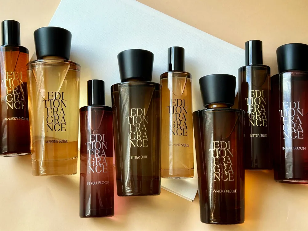 Scent diffusers - Perfumed reed diffuser with wooden cap - EDITION FRAGRANCES