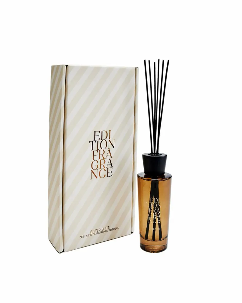 Scent diffusers - Perfumed reed diffuser with wooden cap - EDITION FRAGRANCES