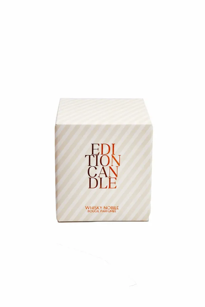 Candles - Perfumed soy wax large candle with wooden lid - EDITION FRAGRANCES