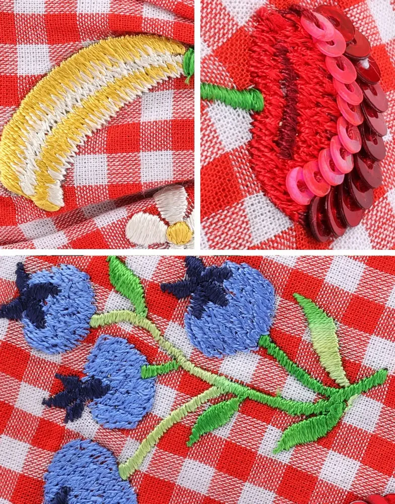 Hair accessories - Cherry Gingham - NAMJOSH