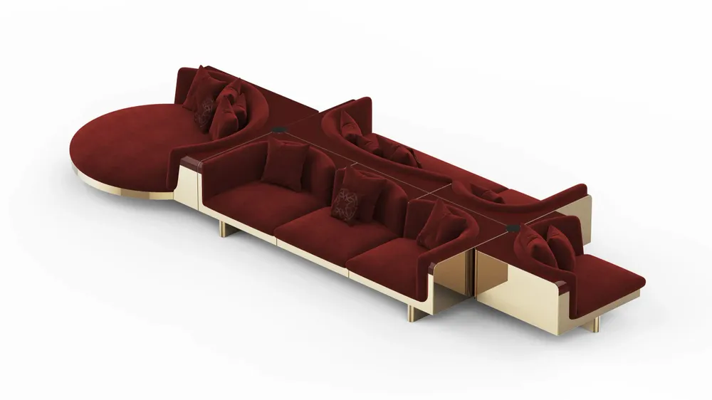 Sofas - Eclisse Sofa - ELIE SAAB MAISON