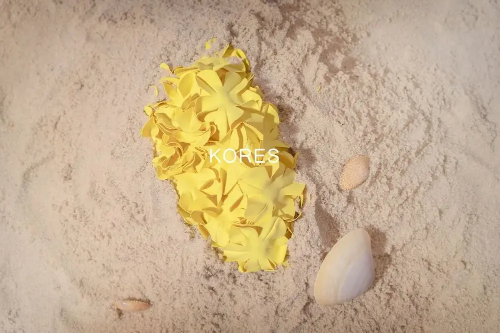 Sacs et cabas - Jaune Sacs De Bain Fleurs Une Couleur - KORES ACCESSORIES
