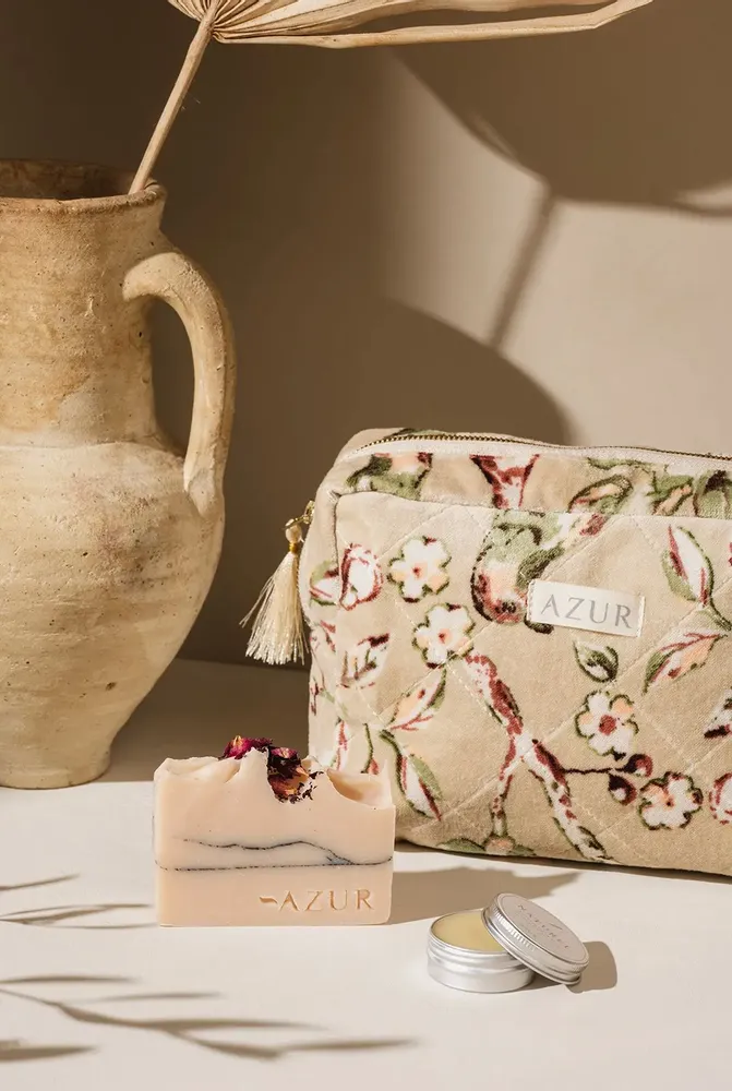 Soaps - WILD FLOWER | natural body bar - AZUR NATURAL BODY CARE