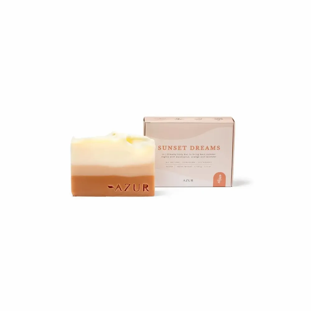 Savons - SUNSET DREAMS | natural body bar - AZUR NATURAL BODY CARE