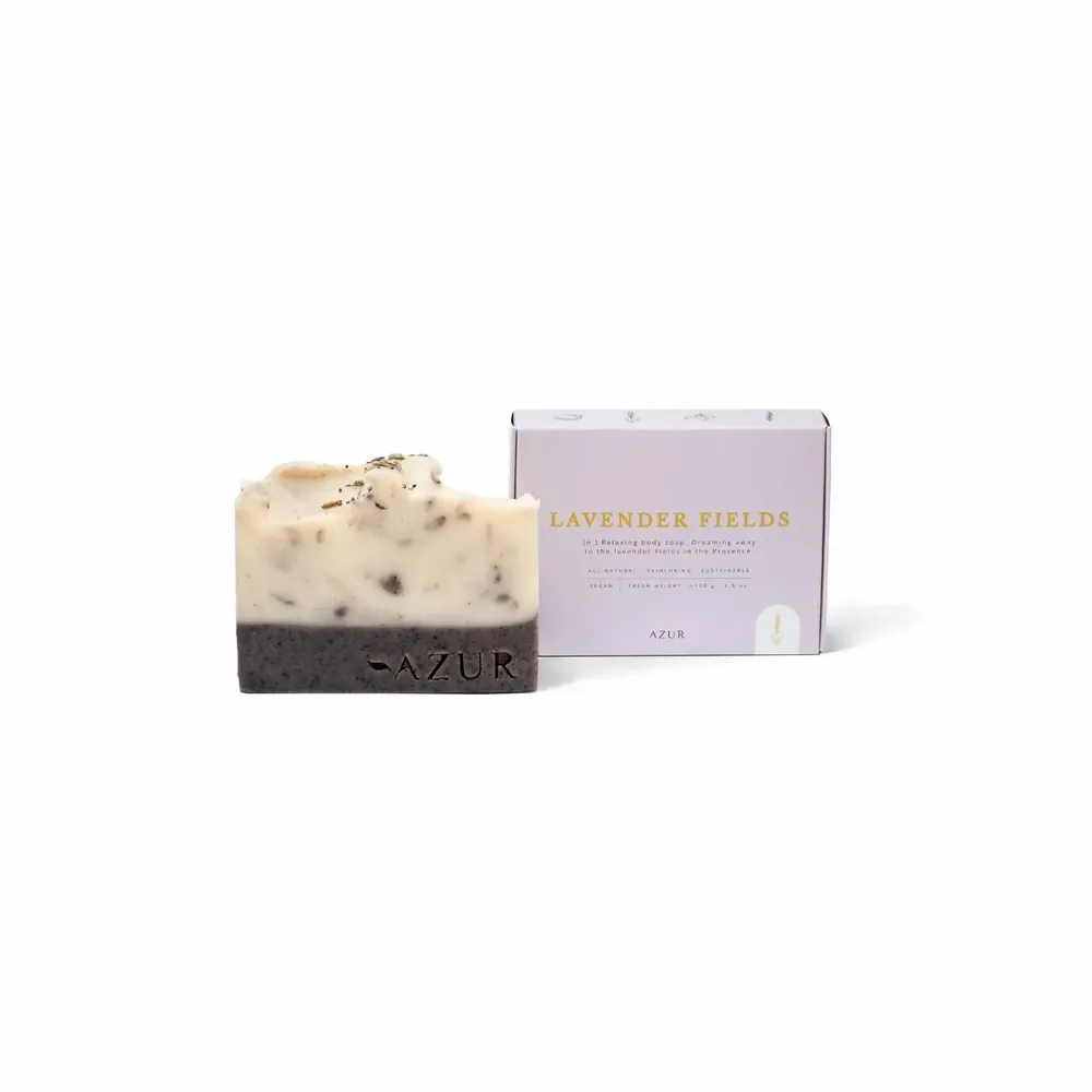 Savons - LAVENDER FIELDS | natural body bar - AZUR NATURAL BODY CARE