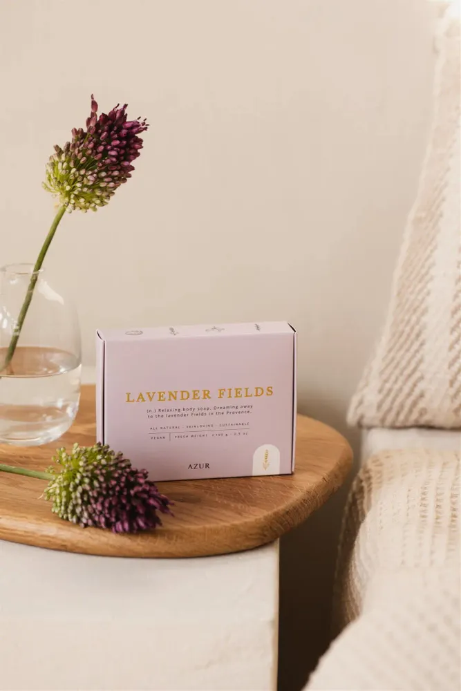 Savons - LAVENDER FIELDS | natural body bar - AZUR NATURAL BODY CARE