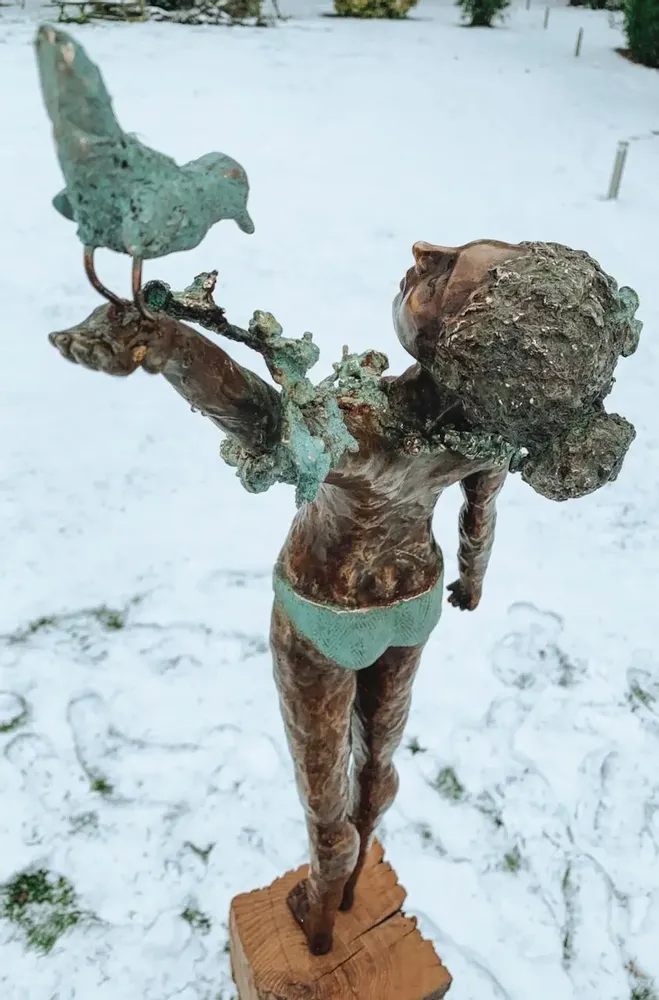 Outdoor decorative accessories - Wonder sculptures - DAWN CONN SCULPTURE LIMITED