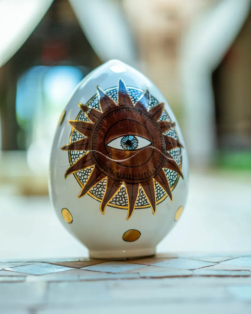 Design objects - KHMISA EGG - NOUR BOUGIE