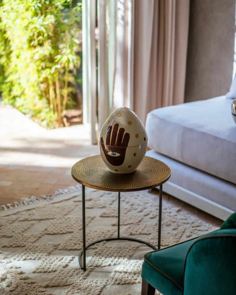 Design objects - KHMISA EGG - NOUR BOUGIE