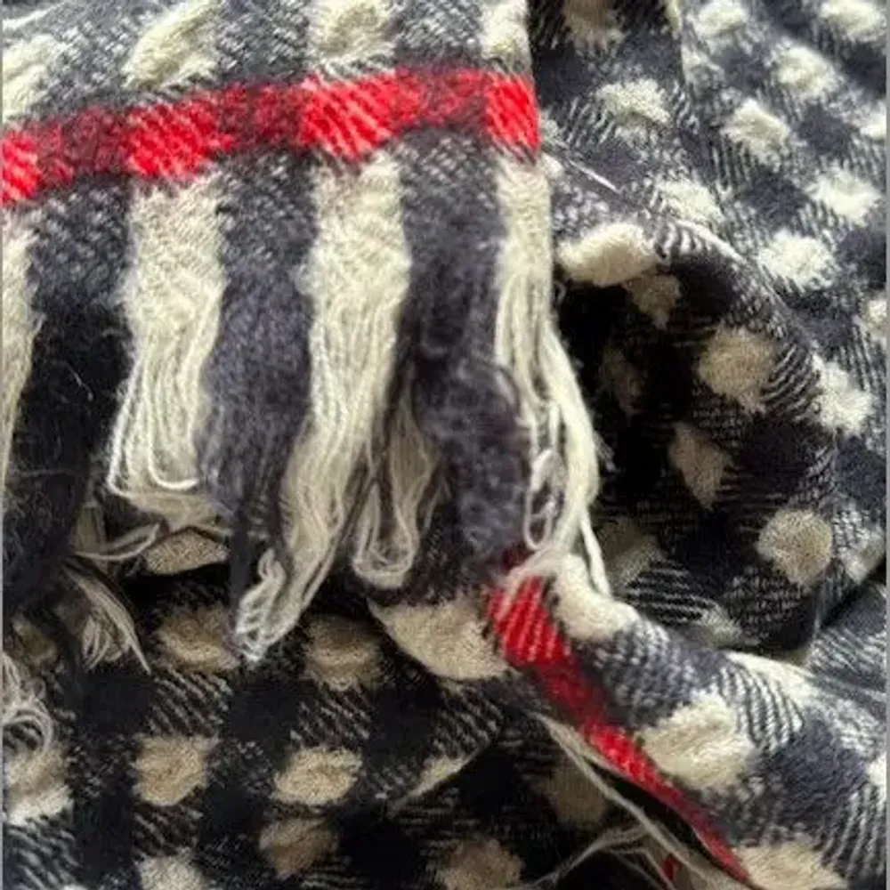 Scarves - LEONARD marine wool and cashmere scarf - MONSIEUR CHARLI