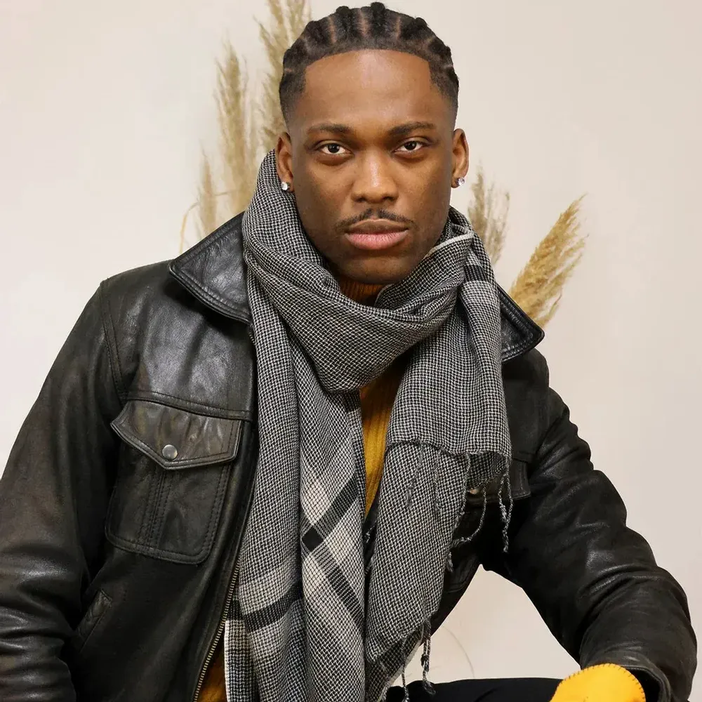 Scarves - MAXENCE black wool scarf - MONSIEUR CHARLI