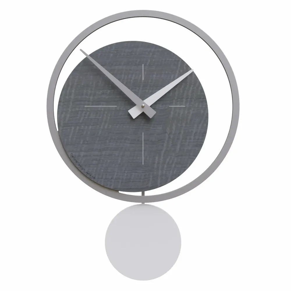 Clocks - ECLIPSE – Wall Clock with Pendulum | 36.5 × 51 cm - CALLEADESIGN