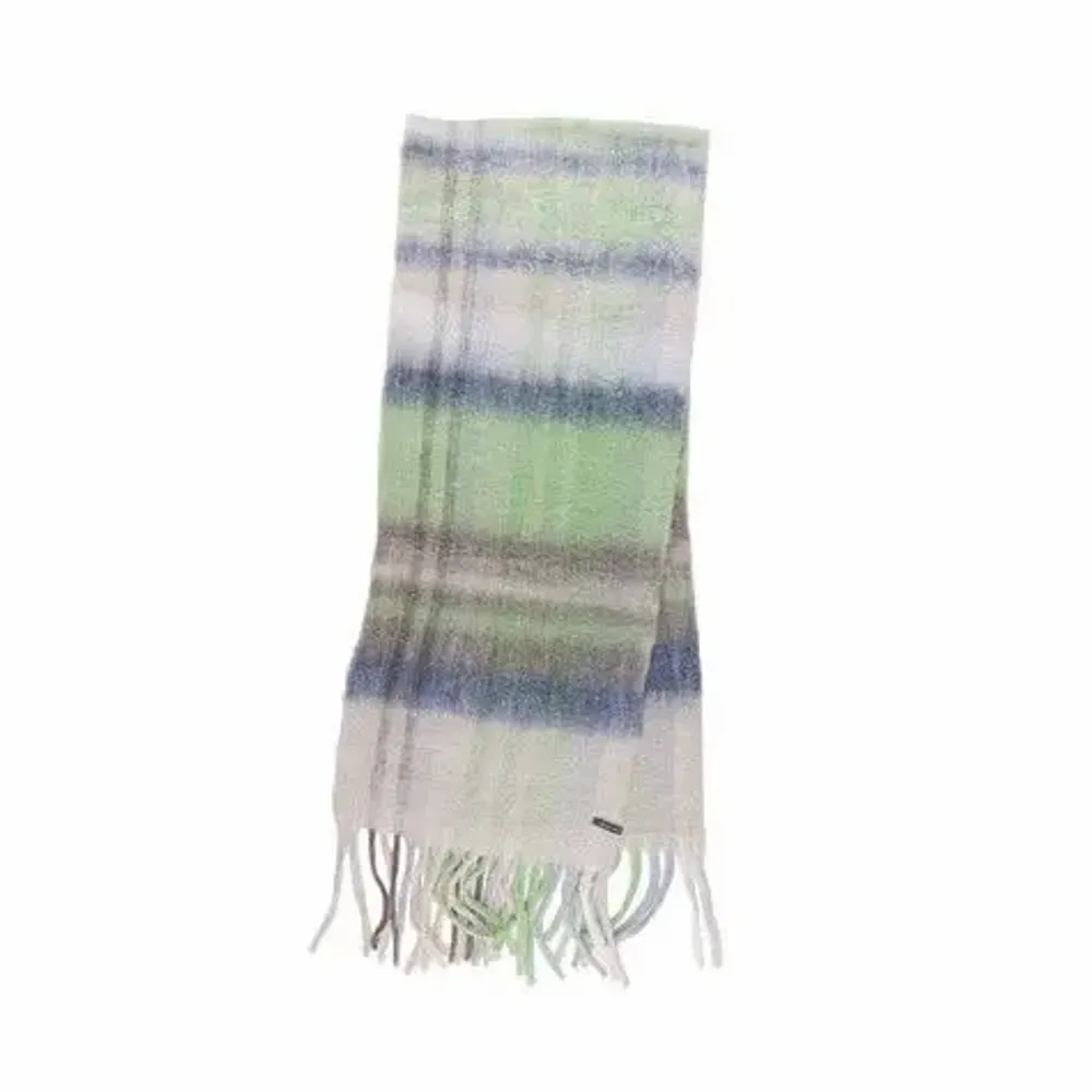 Scarves - Green PILAR wool scarf - MONSIEUR CHARLI