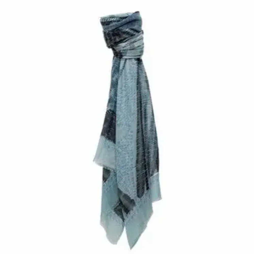 Scarves - PLACIDE mineral cashmere and modal scarf - MONSIEUR CHARLI