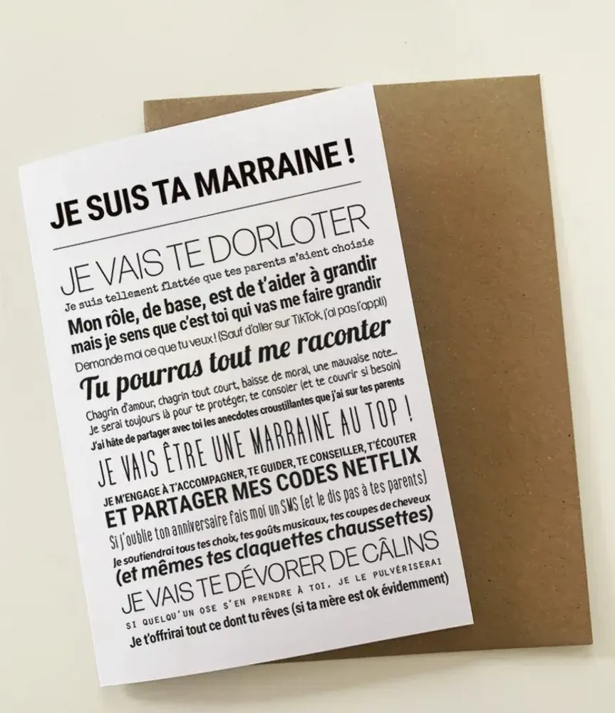 Carterie - Cartes A5 - TOUT EST DIT