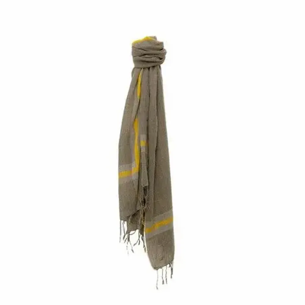Foulards et écharpes - Echarpe en laine MAXENCE olive - MONSIEUR CHARLI