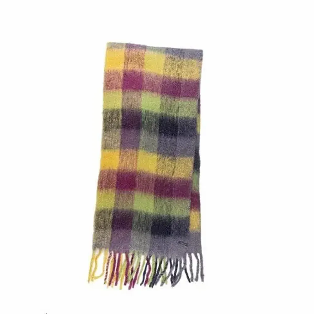 Scarves - PILAR cherry wool scarf - MONSIEUR CHARLI