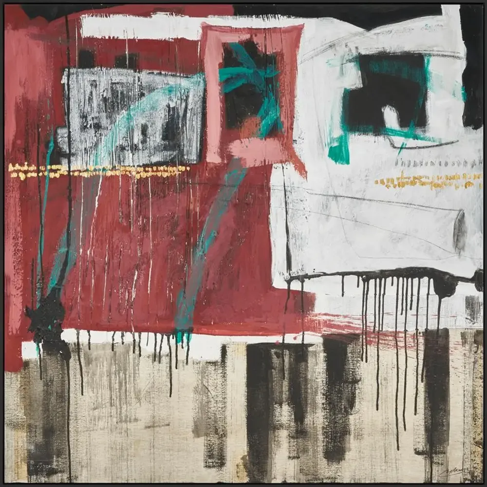 Services - 'Proyectos' - Original Painting - 150x150cm - PERSPECTIVA 10