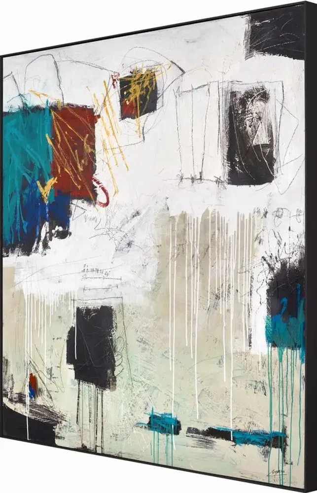 Services - 'Etapas' - Original Painting - 150x150cm - PERSPECTIVA 10