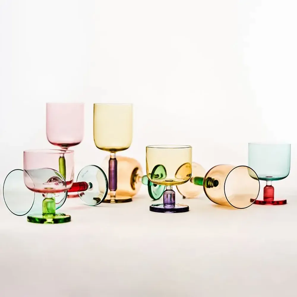 Glass - Jelly Collection Crystal Drinking Glasses - MU16
