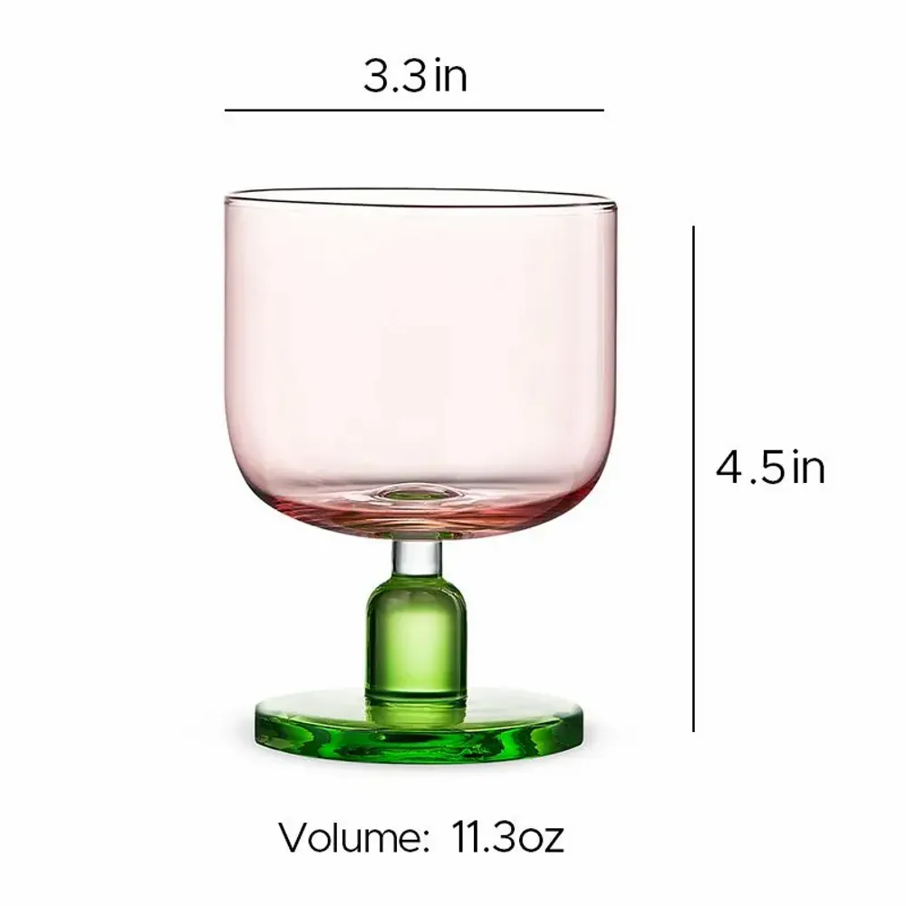 Glass - Jelly Collection Crystal Drinking Glasses - MU16