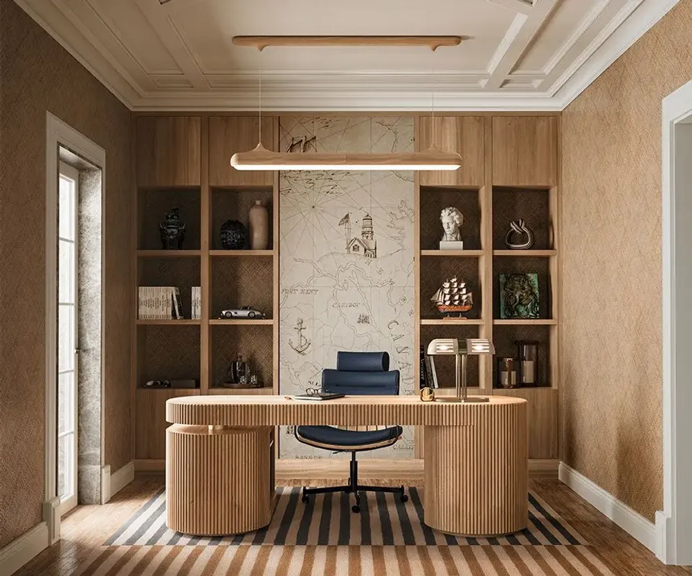 Chaises - Chaise de bureau Thomas II - WOOD TAILORS CLUB