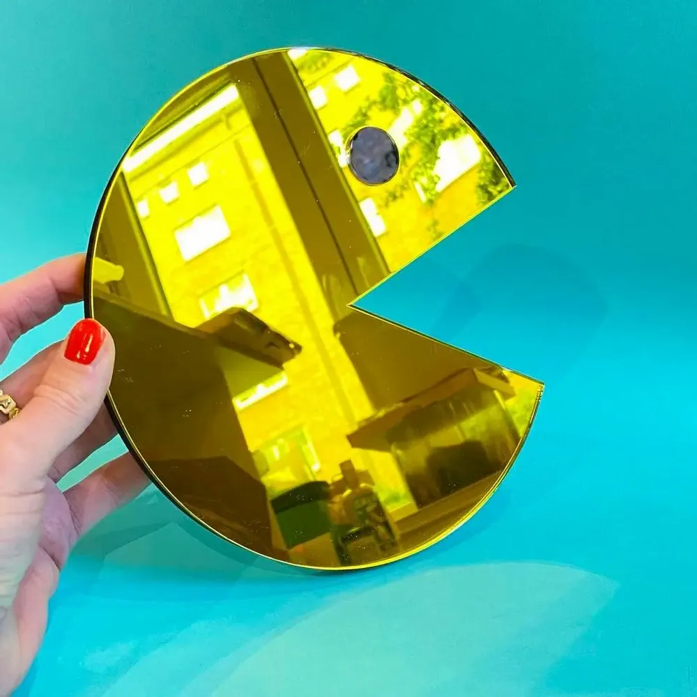 Autres décorations murales - Set Miroirs Jeu – fantômes brillants et déco murale ludique - LA MISÉTO