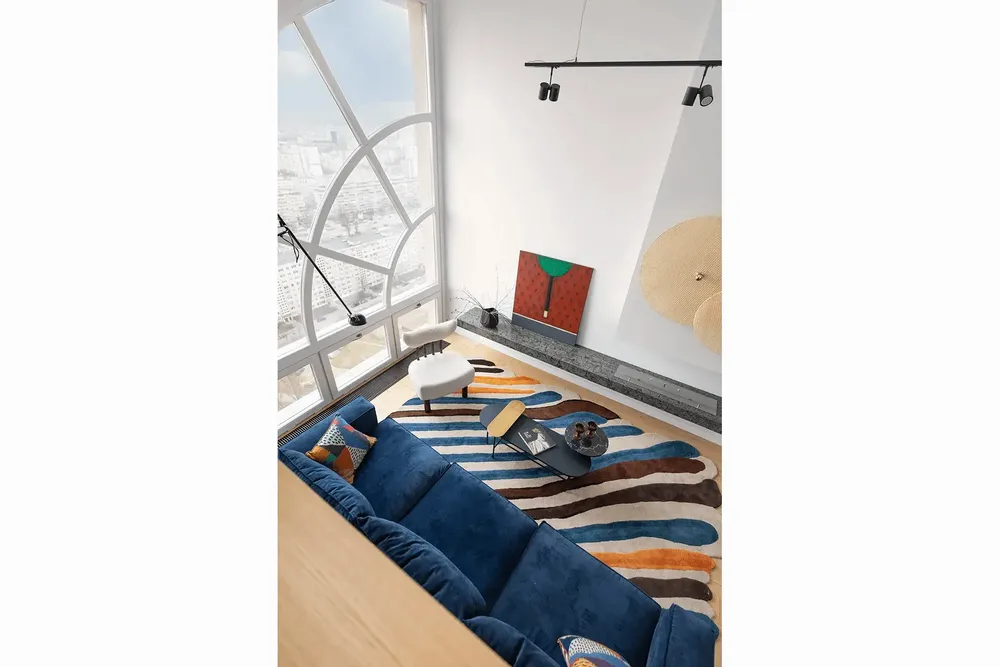 Tapis design - Tapis «Zèbre Amoureux» - GALERIE SANA MOREAU