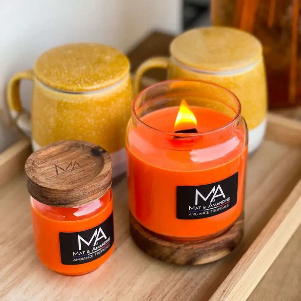 Candles - Scented candle - MAT AMANDINE