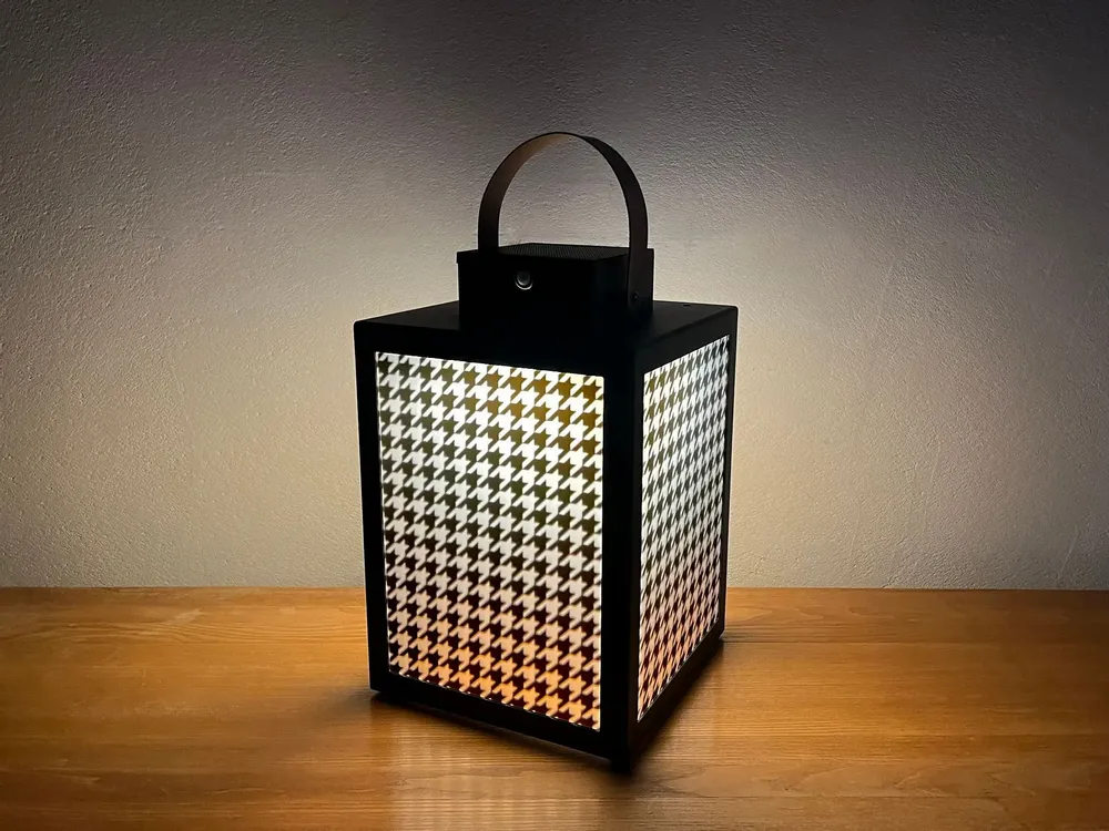 Moveable lighting - Couture solar lantern - LYX LUMINAIRES